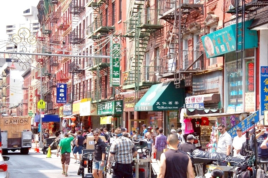 New York, Manhattan, Chinatown, tournage, cinéma